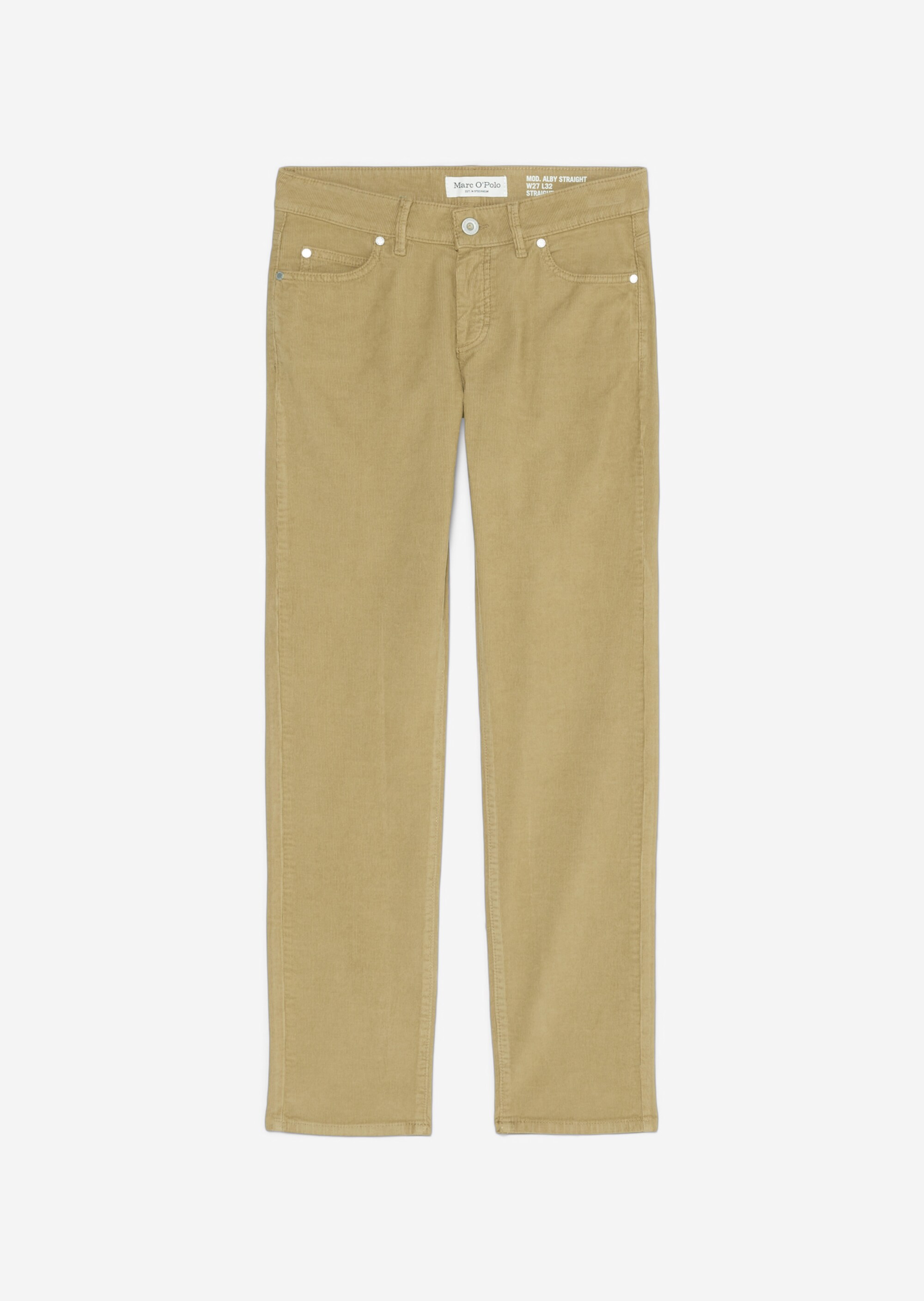 Cordhose Modell ALBY straightaus Organic Cotton Stretch