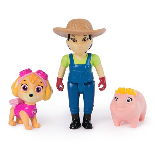 Paw Patrol Hero Pup Farmer Yumi & Skye Legetøjsfigurer