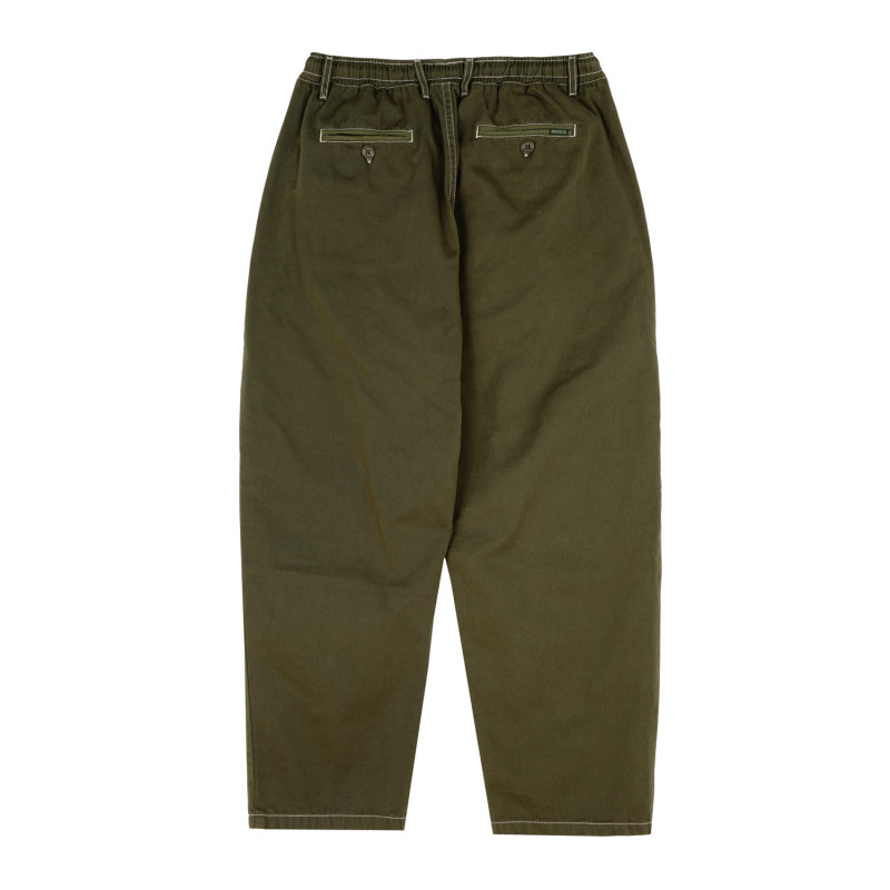 Coutures lâches pour pantalon - kaki
