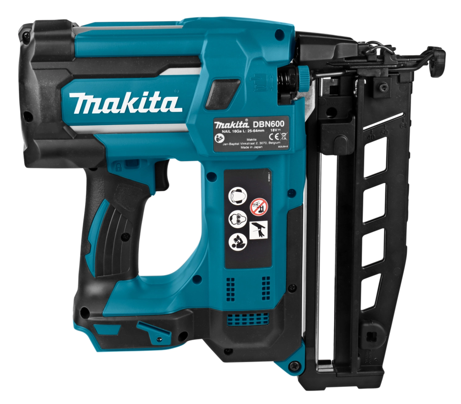 Makita DBN600ZJ 18V Li-Ion accu brad tacker body in Mbox