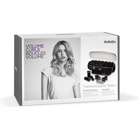 Bigoudis chauffants Babyliss RS035E - Bigoudis Thermo-Ceramic Rollers NOIR