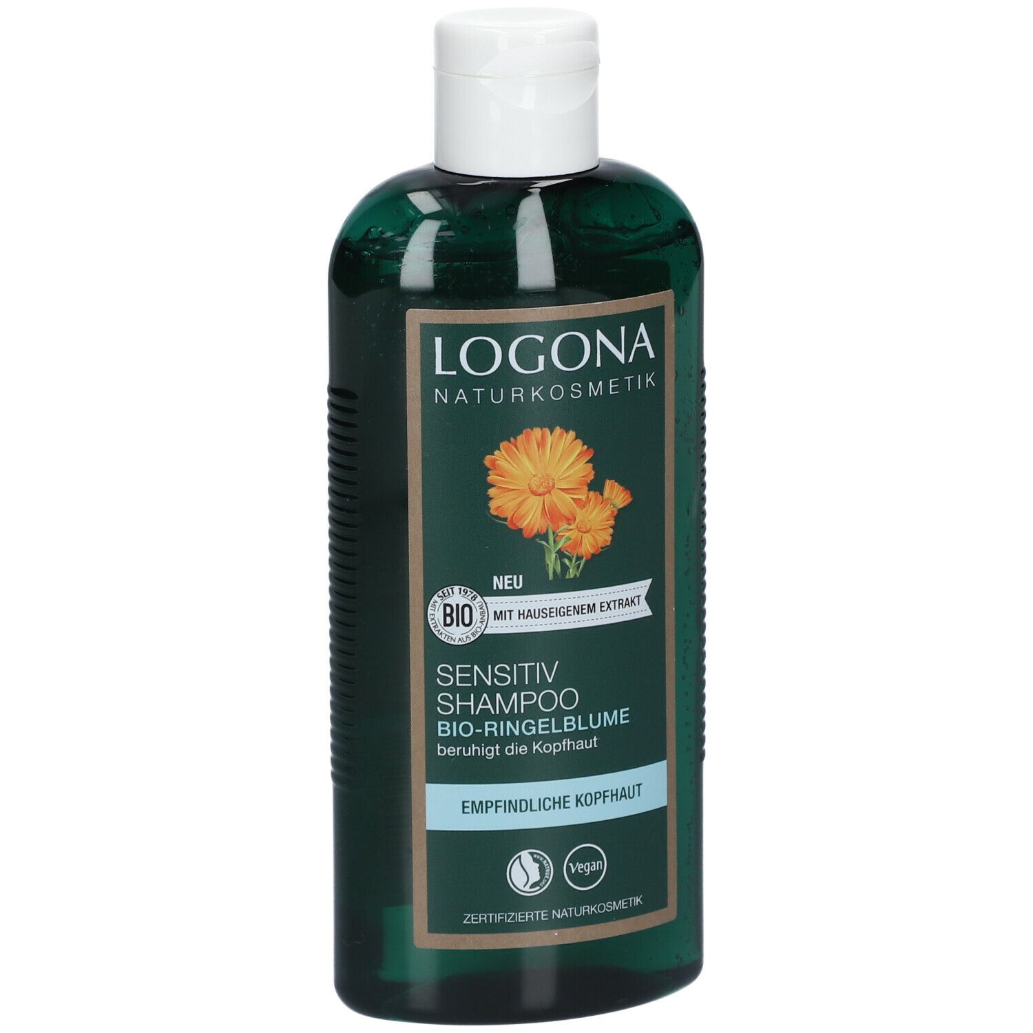 LOGONA Naturkosmetik Sensitiv Shampoo Ringelblume