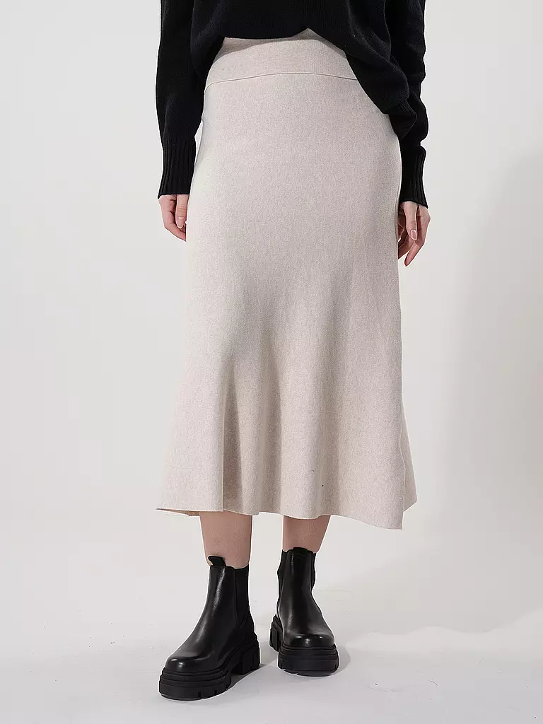 IN WEAR Midirock beige