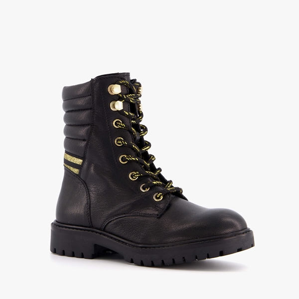 Groot leren meisjes veterboots