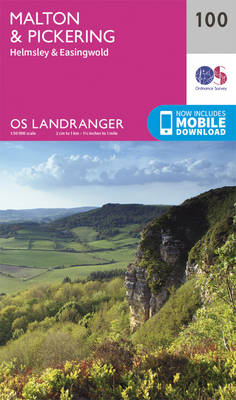 Malton & Pickering, Helmsley & Easingwold - OS Landranger Map 100 (Sheet map, folded)