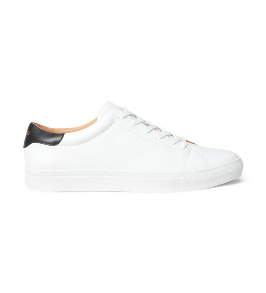 Tênis Ralph Lauren Jermain II em couro branco