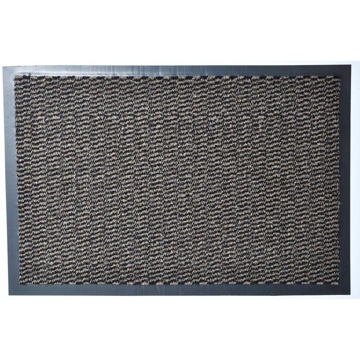 TAPIS LISA 80X120CM POLYPRO PVC TAUPE
