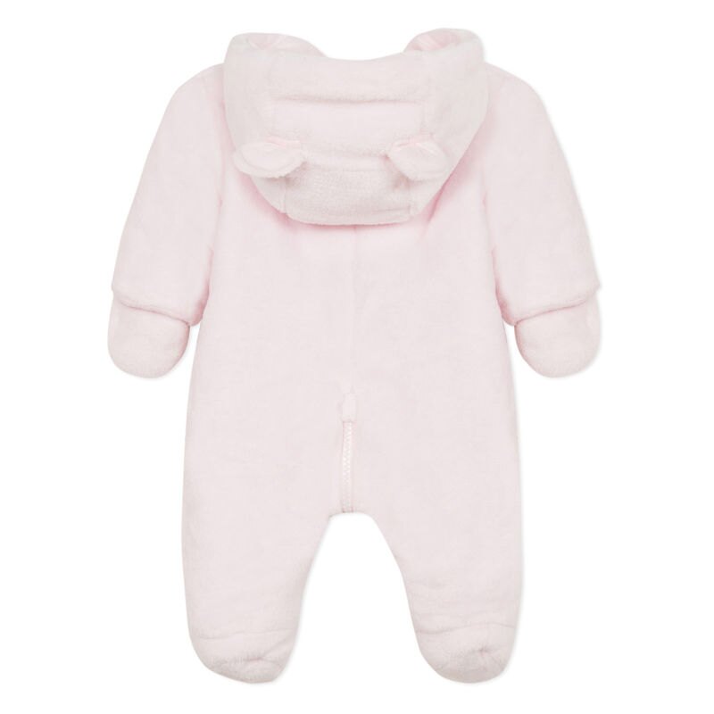 Pilote fausse fourrure rose pâle naissance Absorba Aucune nuance