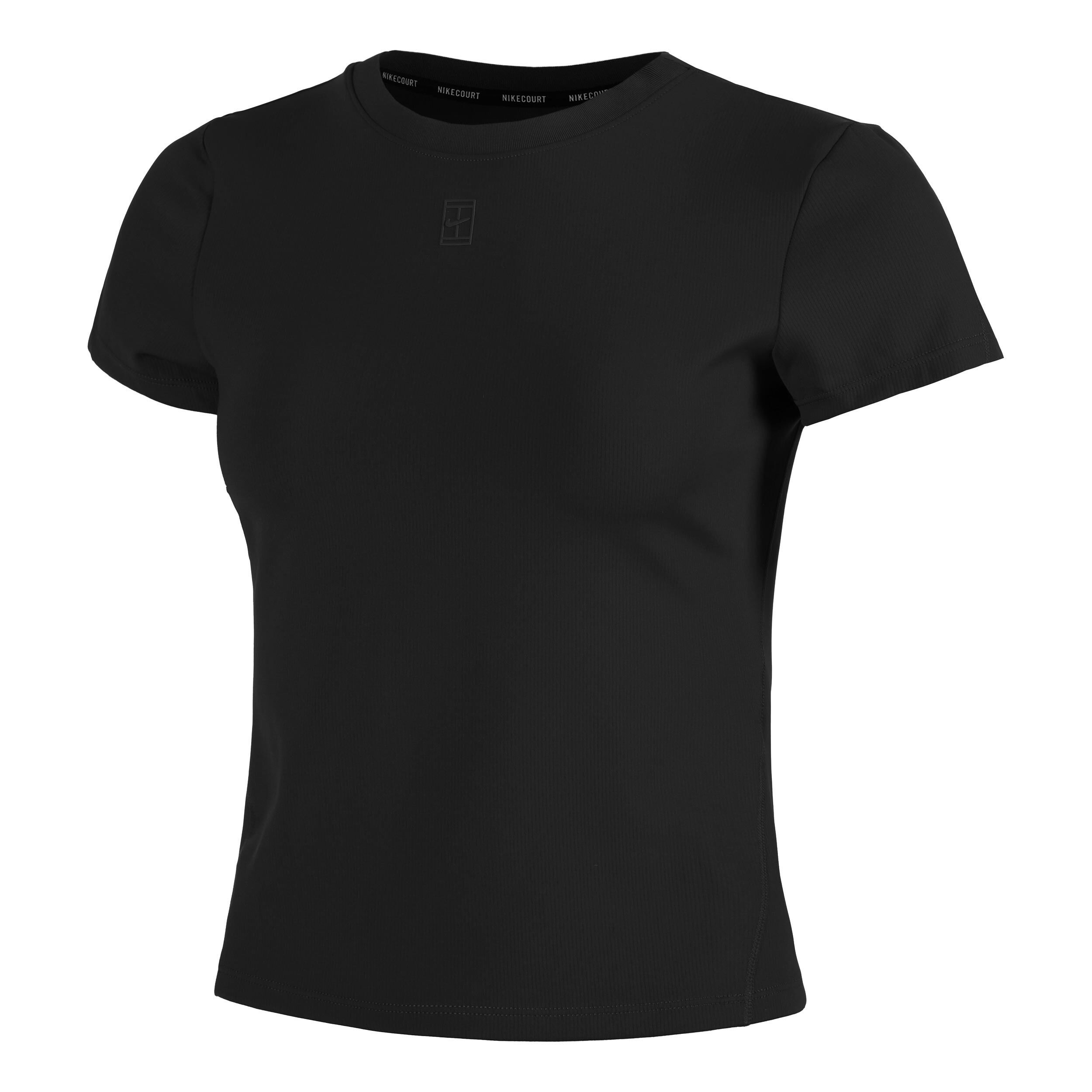 Nike Court Dri-Fit Advantage T-shirt Femmes - Noir , Noir