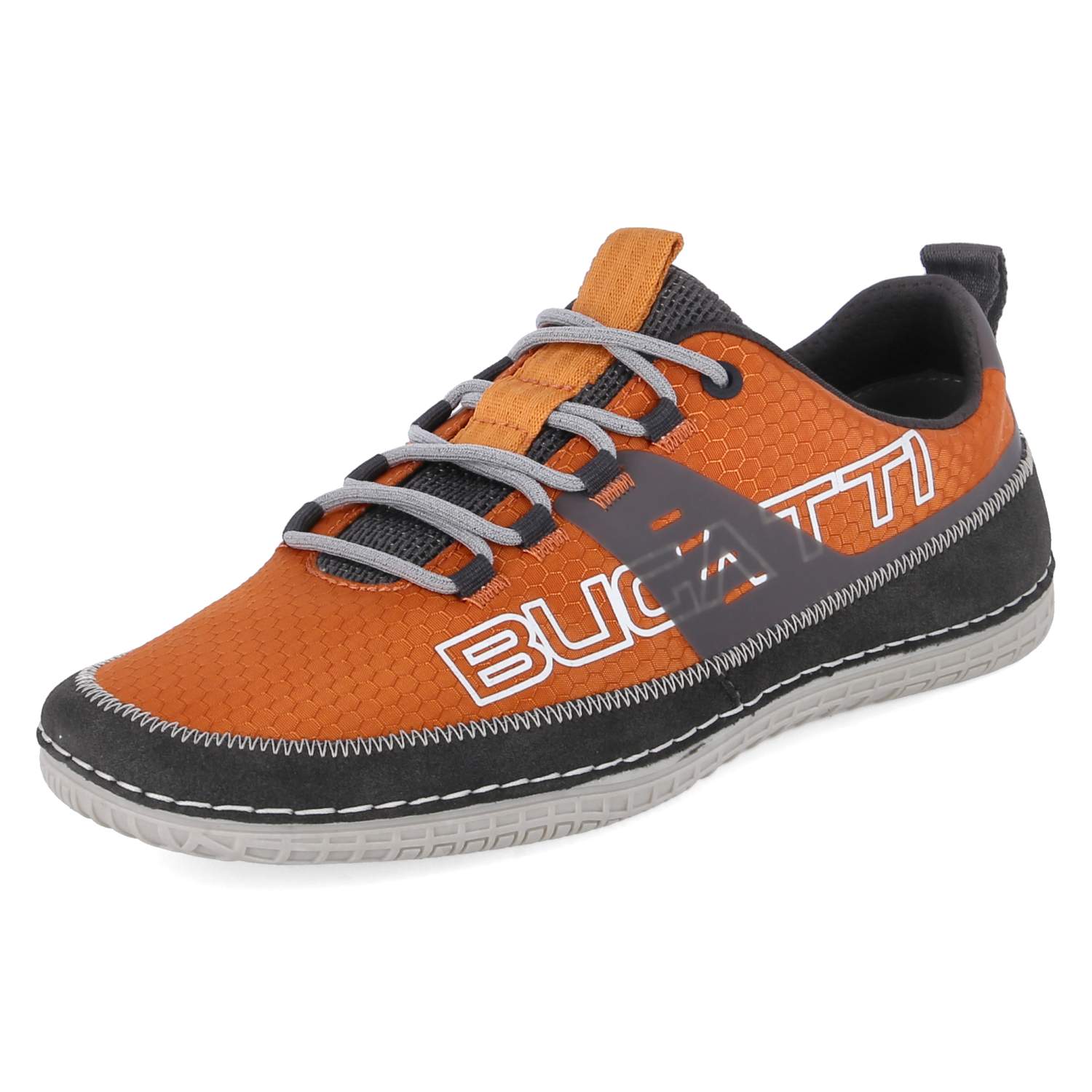 Bugatti Halbschuhe - orange / dark grey