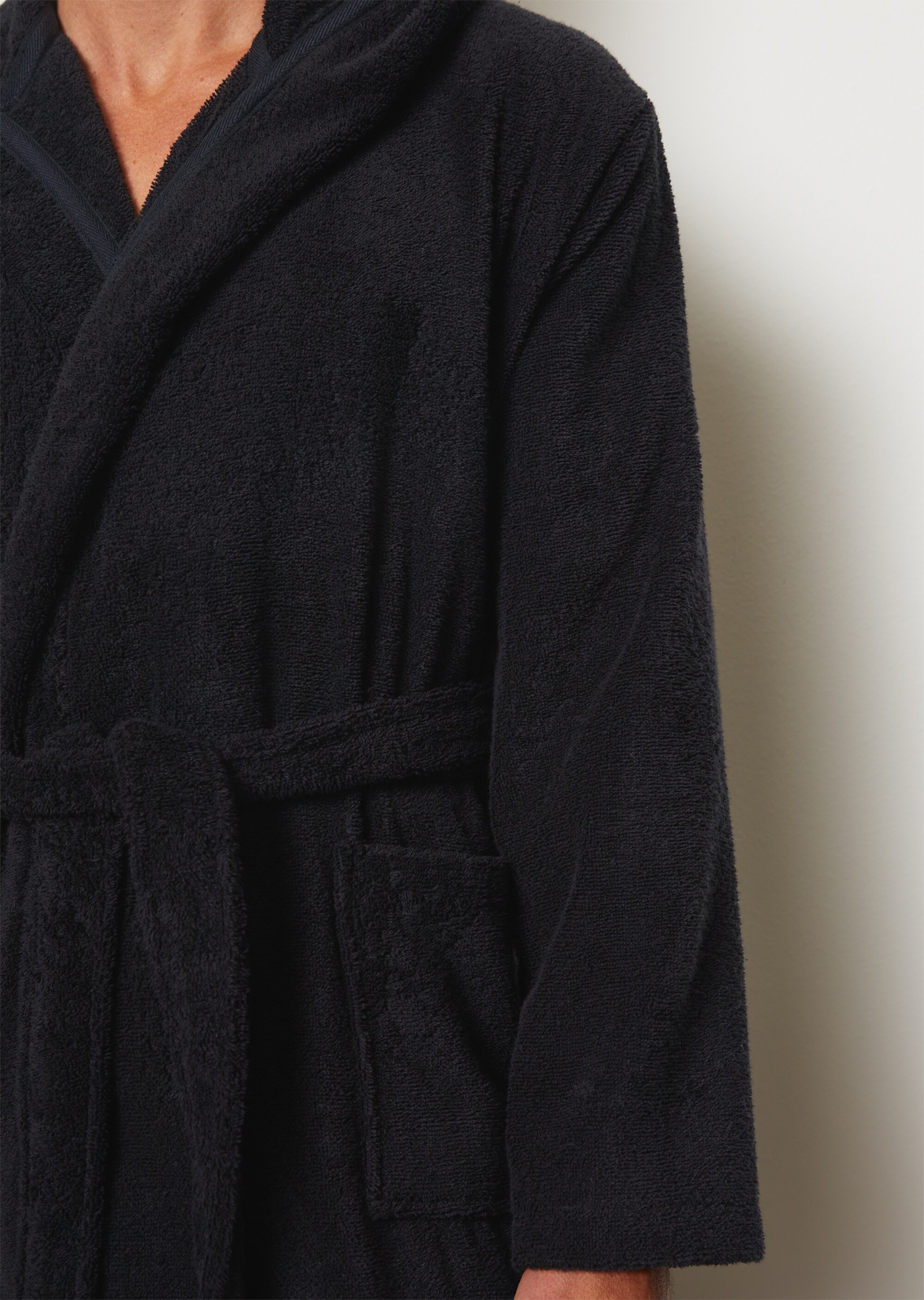 Herren-Bademantel Modell TIMELESS mit Kapuze