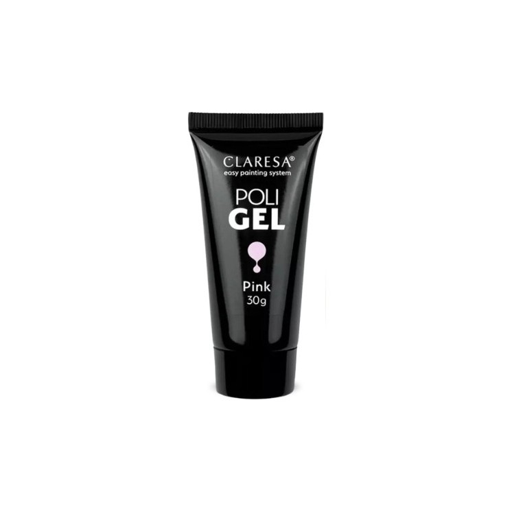 Claresa Poli Gel Nagelaufbaugel Pink 30 g