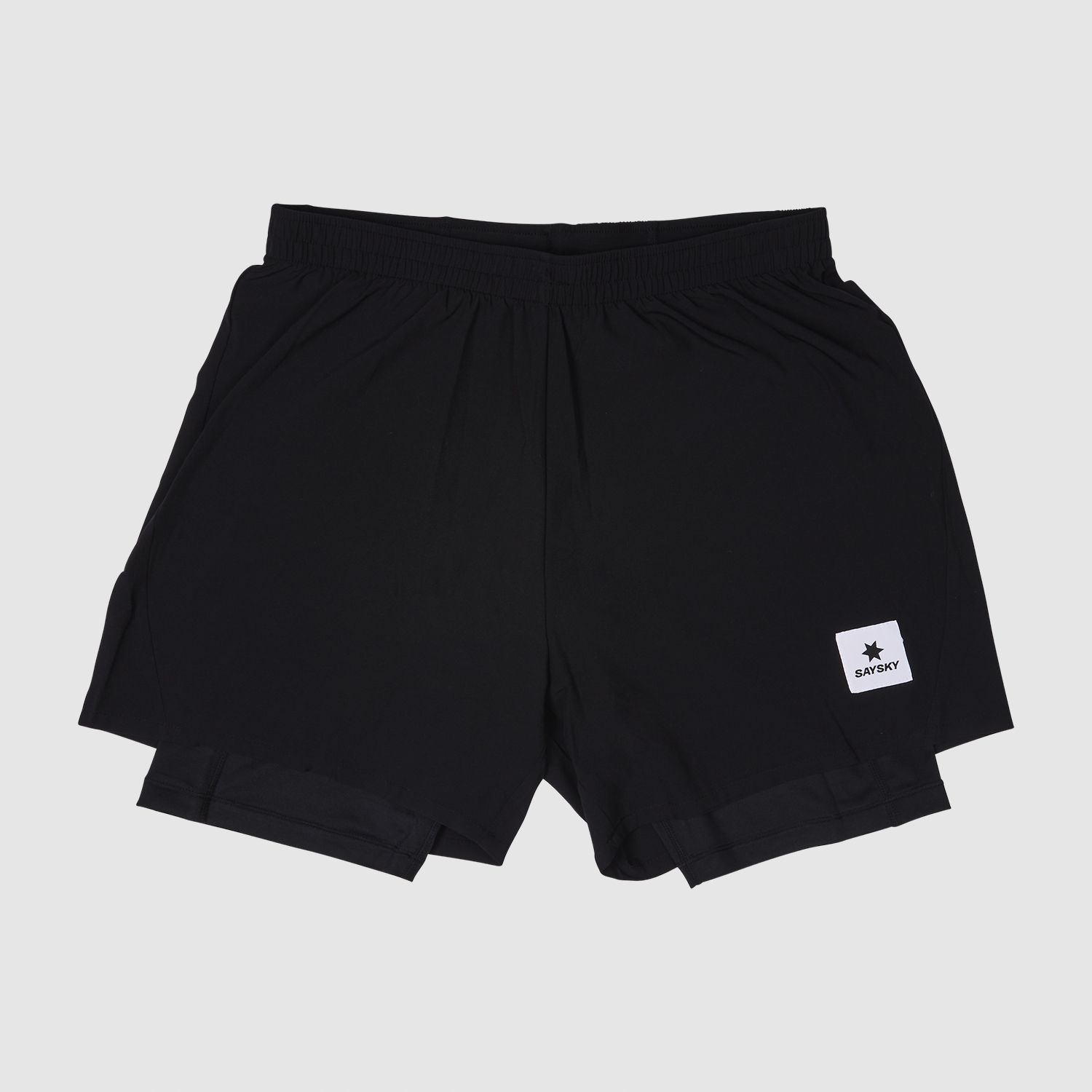 saysky 2 in 1 pace shorts 5 634 xmrsh20 901 black