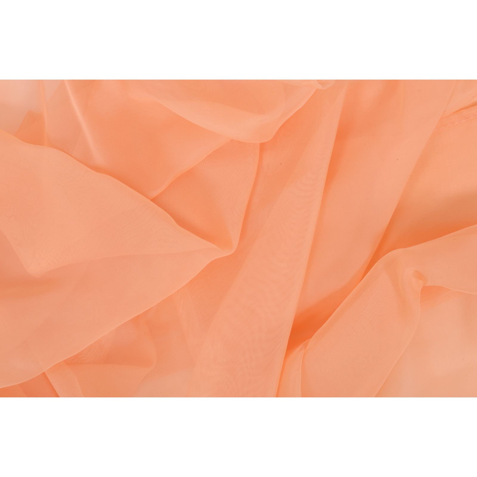 Fertigvorhang Voile 140 x 245 cm mit Universalband lachs
