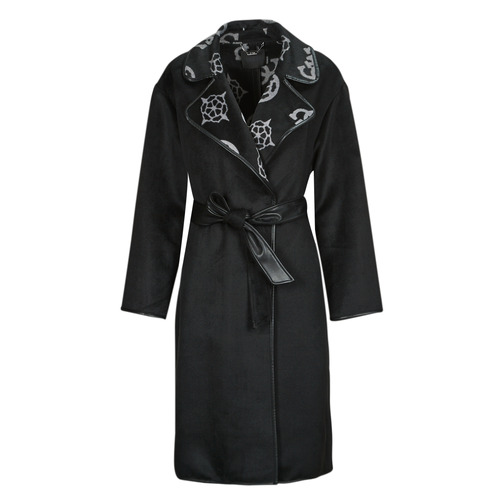 Guess - LUDOVICA LOGO WRAP COAT Negro