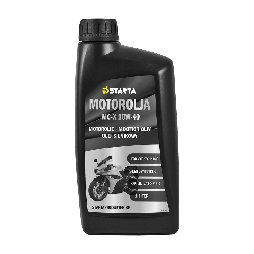 Motorsykkelolje 10W40 1 l