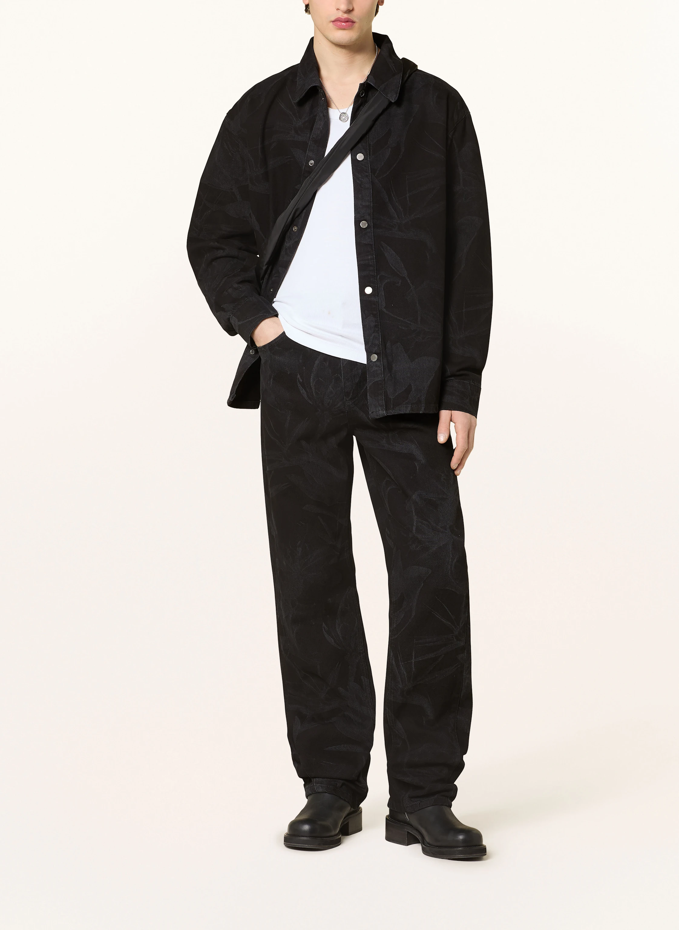 DAILY PAPER Jeansjacke FLORAL LASER