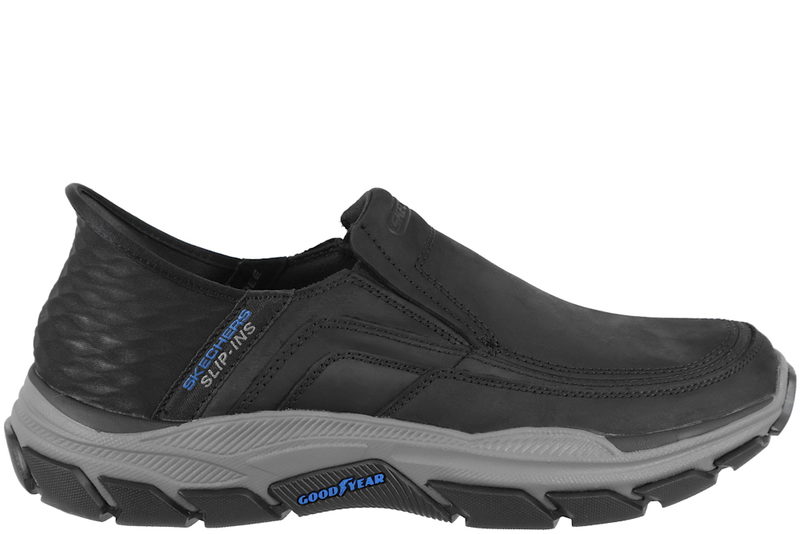 SKECHERS RESPECTED ELGIN DARK SLIP-INS SNEAKER