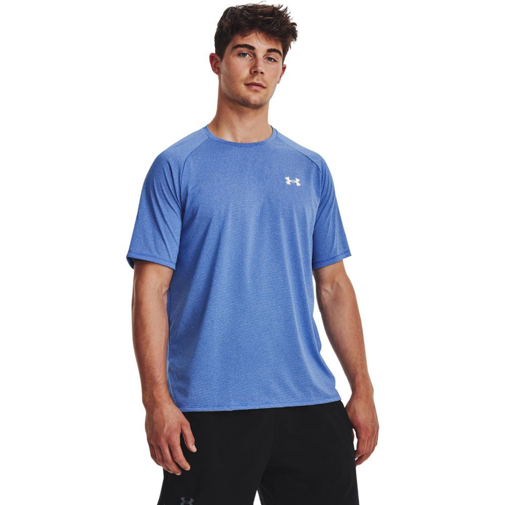 Under Armour TECH™ 2.0 TEXTURED - Maillot Homme bleu