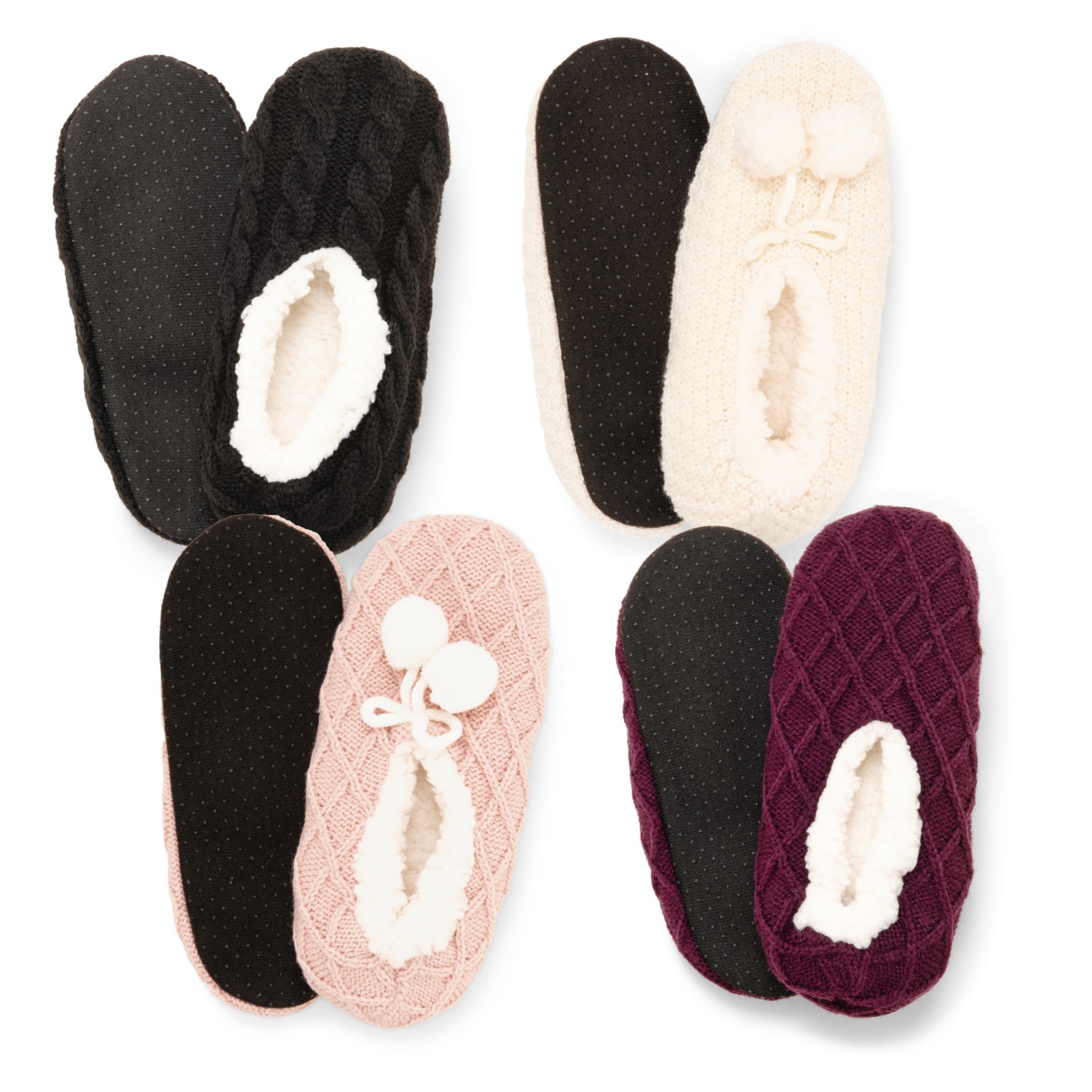 UP 2 FASHION WOMEN Damen-Hausallerina-Socken
