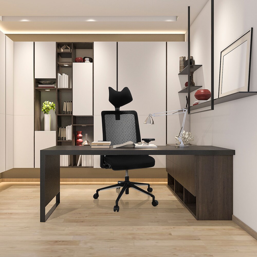 Profi Bürostuhl SKATE MA Stoff/Netzstoff mit Armlehnen hjh OFFICE