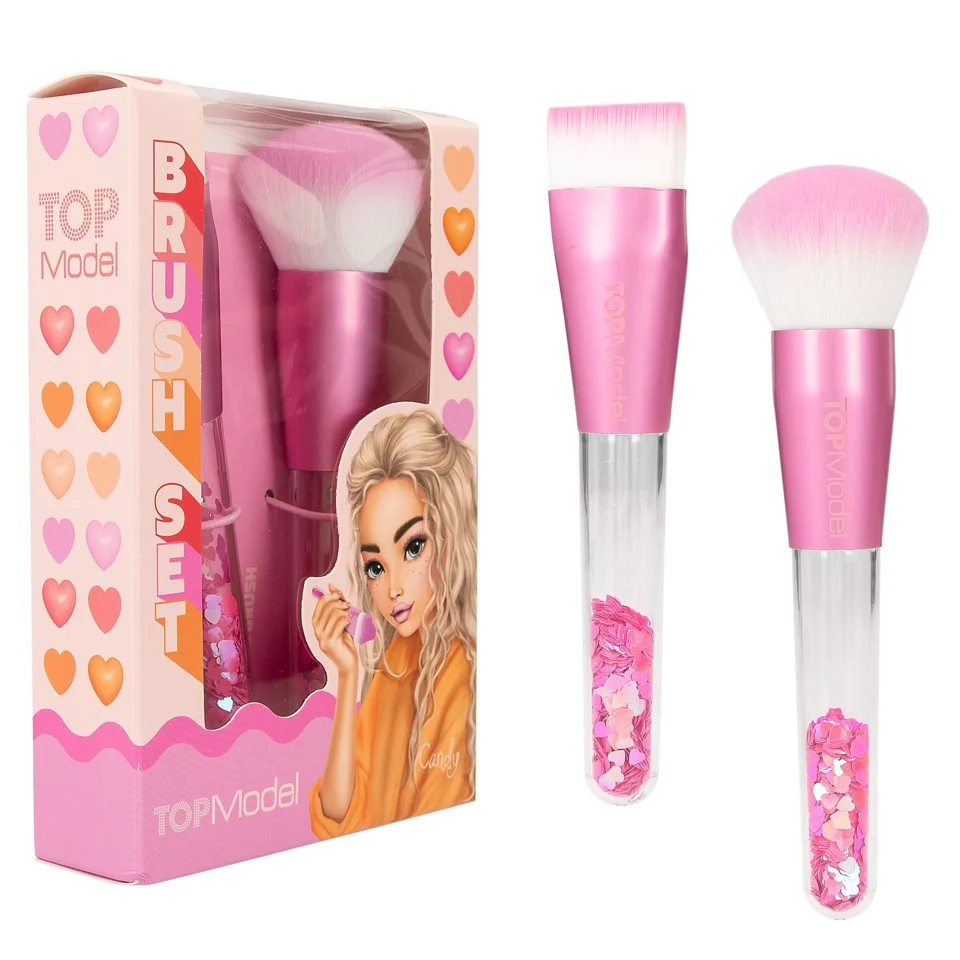 TOPModel Heart Brush Sæt, 2-pakBEAUTY and ME ( 0412817 )