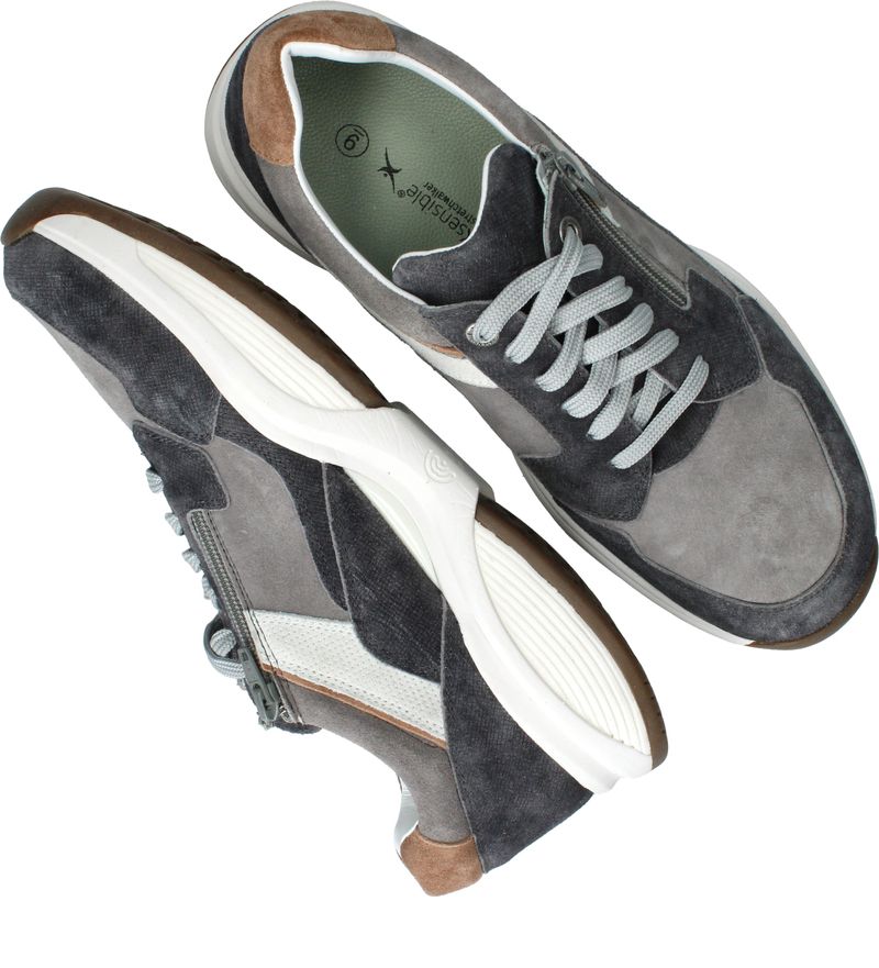 Xsensible SWX14 Stretchwalker Sneakers Grijs Heren