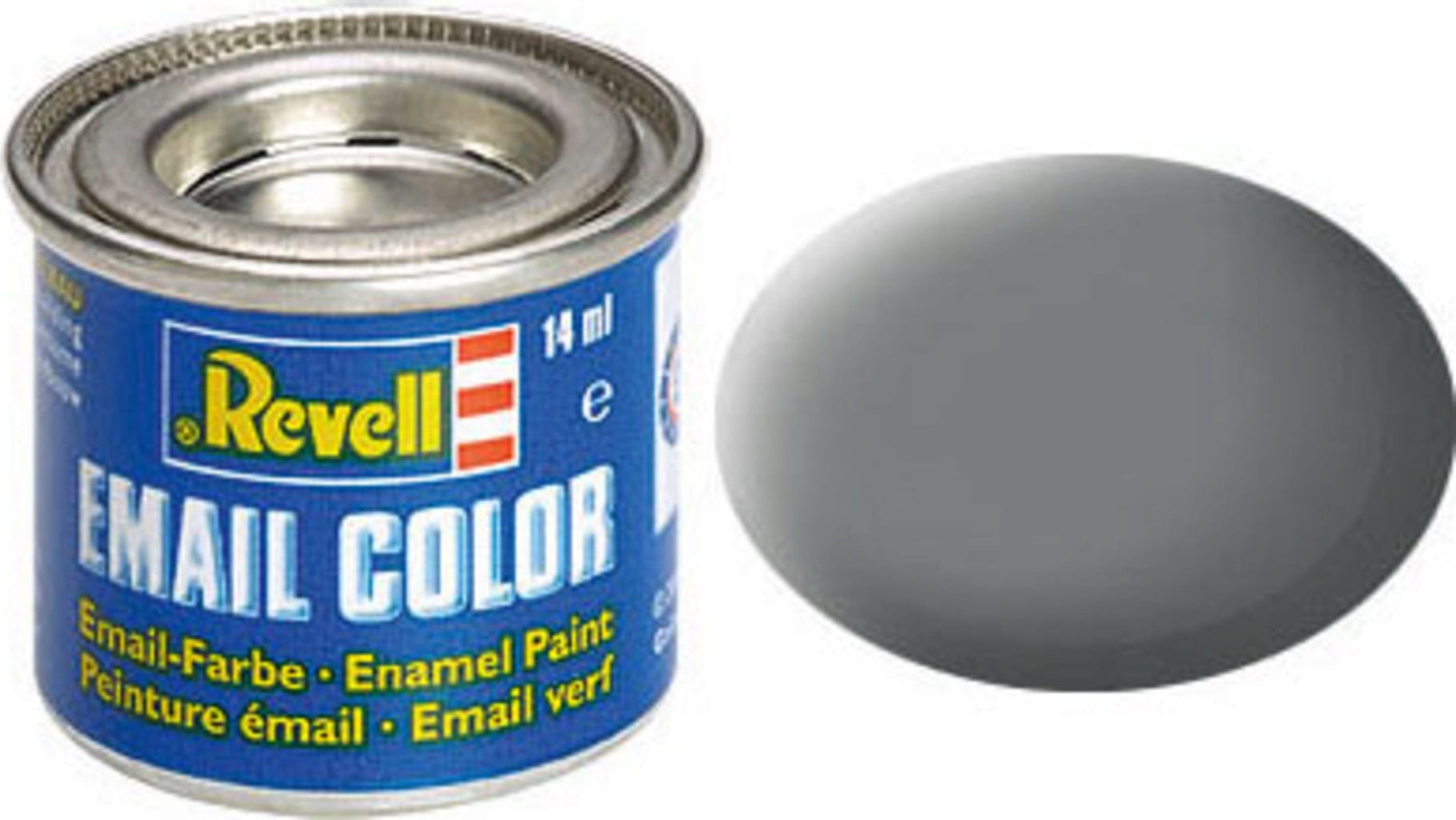 Revell  Email Color mausgrau, matt, 14 ml    Die beliebten Farben von Revell in 89 verschiedenen Farbtönen