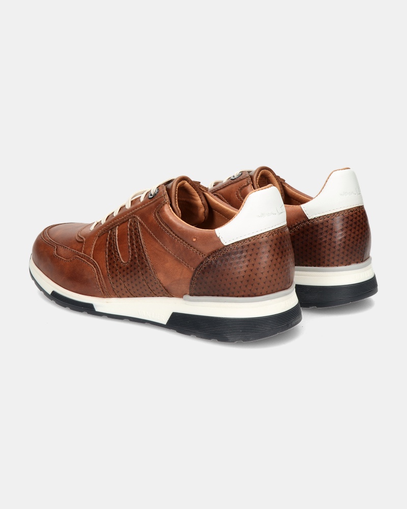 Van Lier Positano Lage sneakers  - cognac