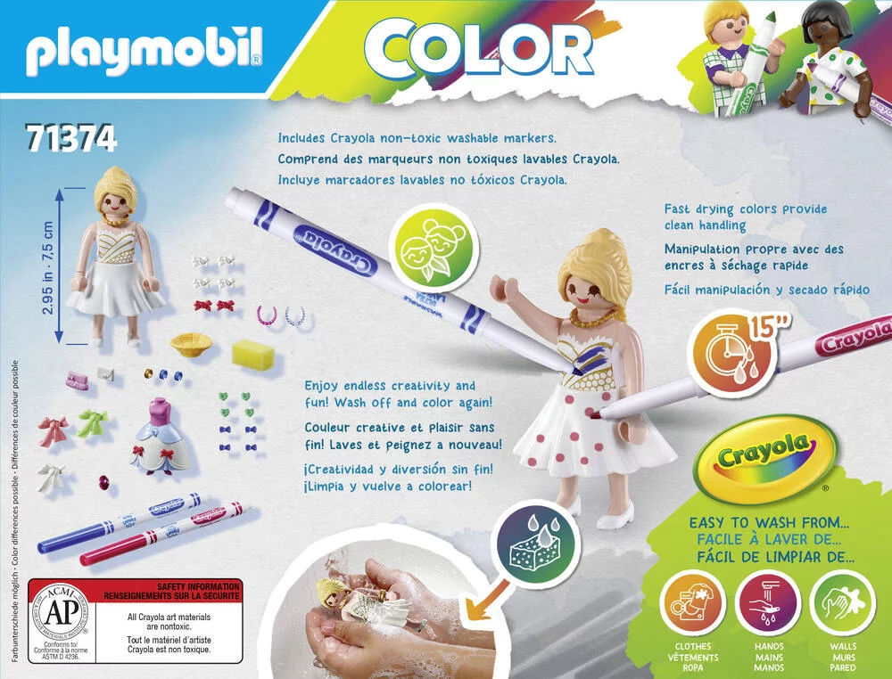 CRAYOLA - TENUES DE SOIREE - 71374