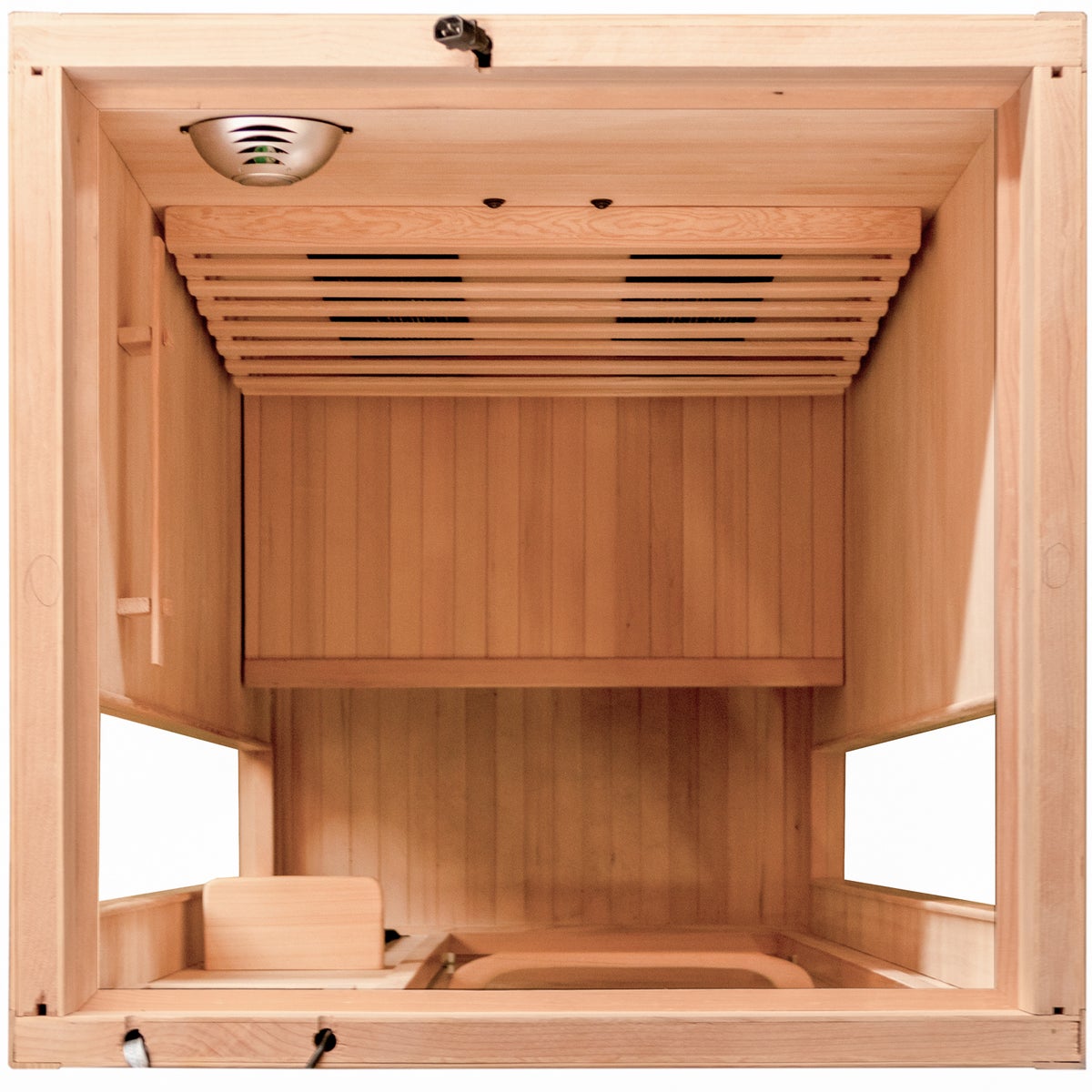 Dewello® Infraroodcabine Infraroodsauna CALGARY 90cm x 90cm incl. 4 full-spectrum emitters, kleurenlichttherapie, LED