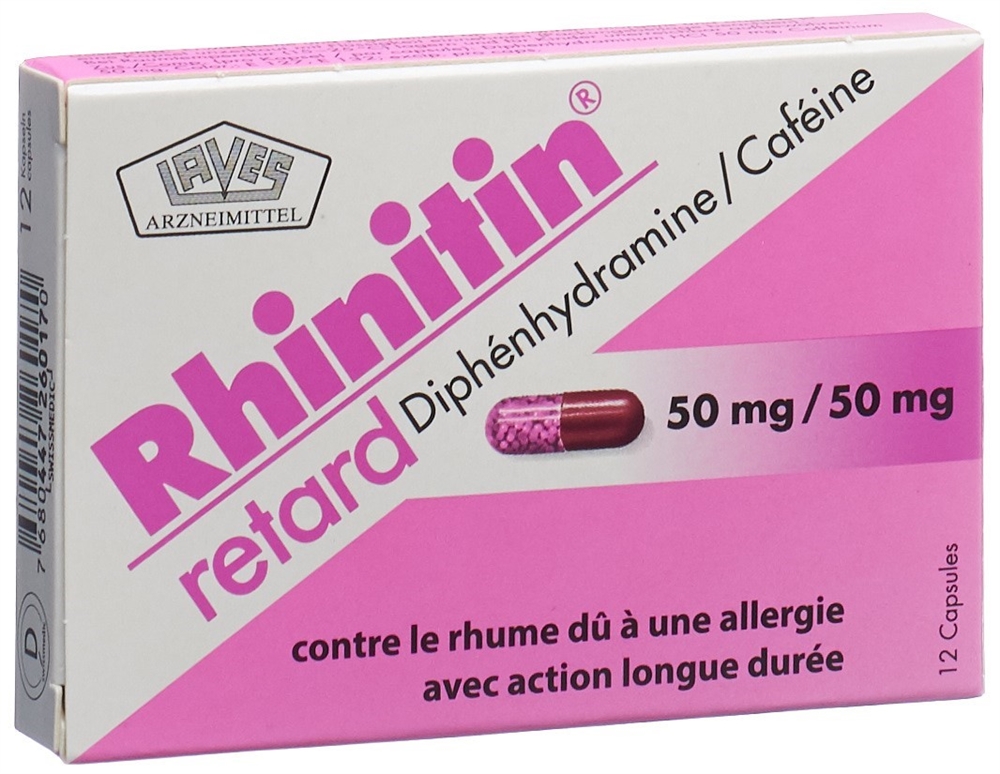 RHINITIN retard<br>12 Stück, Blister, Hartkapsel, retardiert