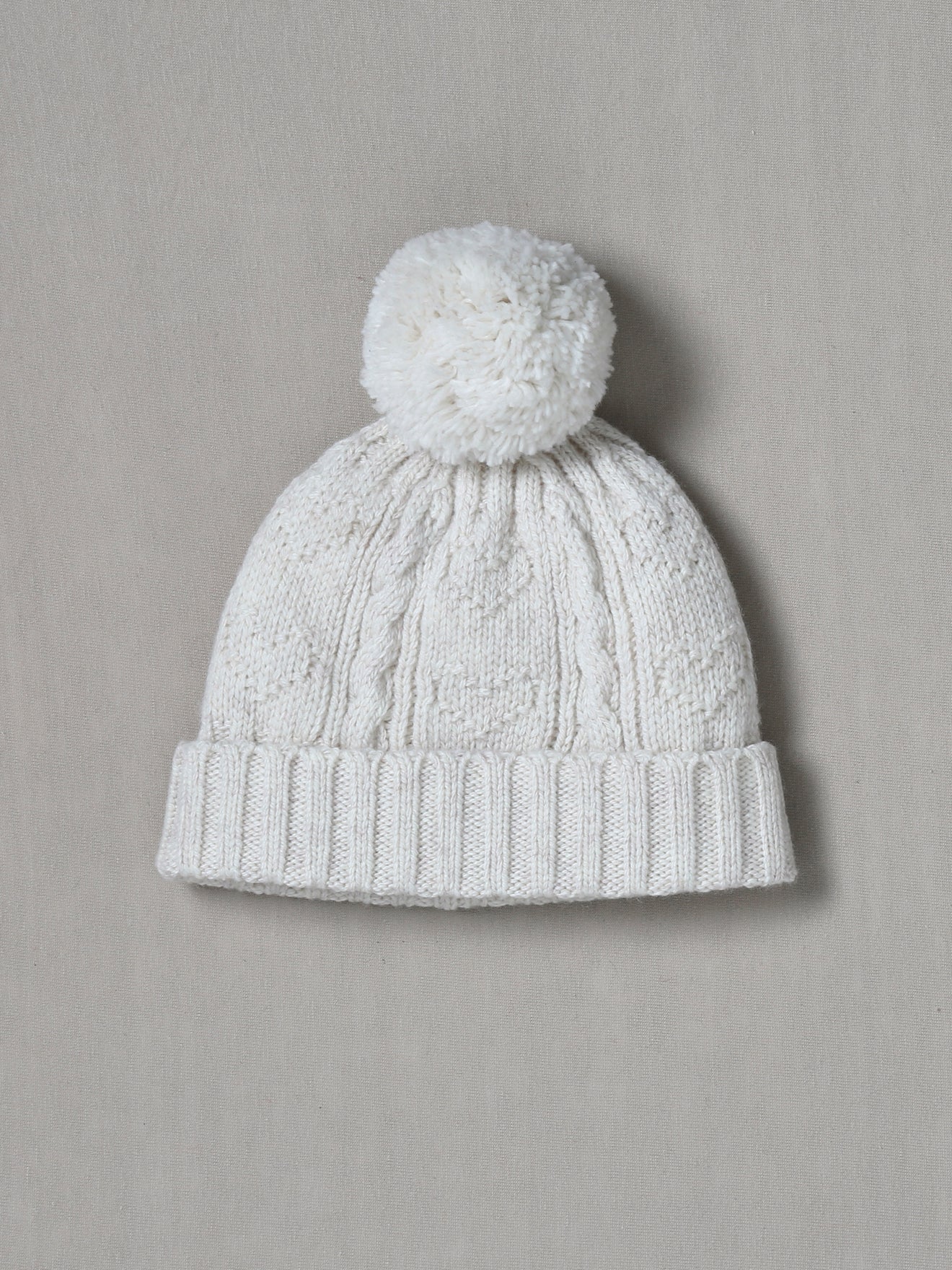 Bonnet coeurs Fille laine RWS*