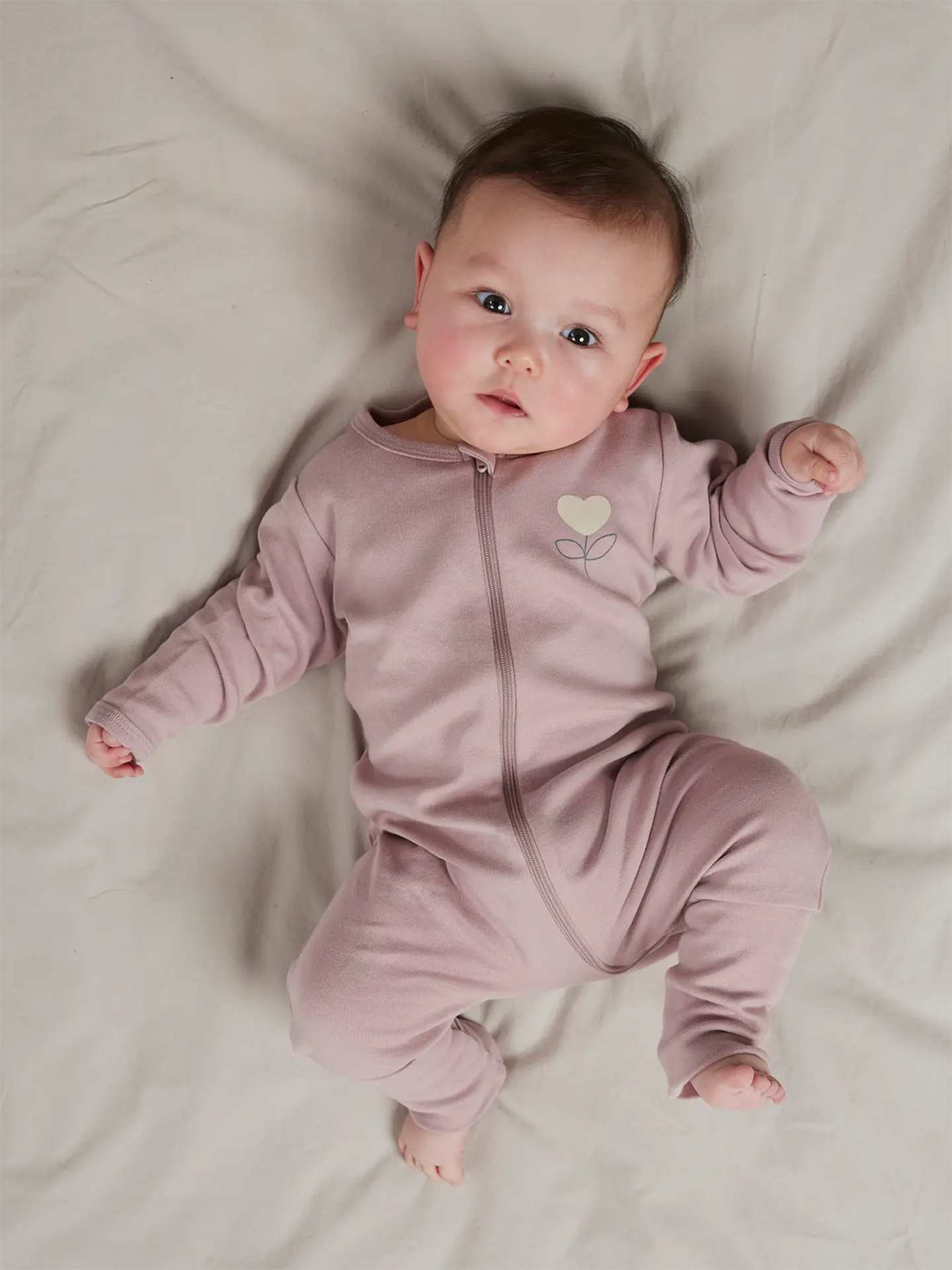 Nightsuit 2-Pack Zip Heart