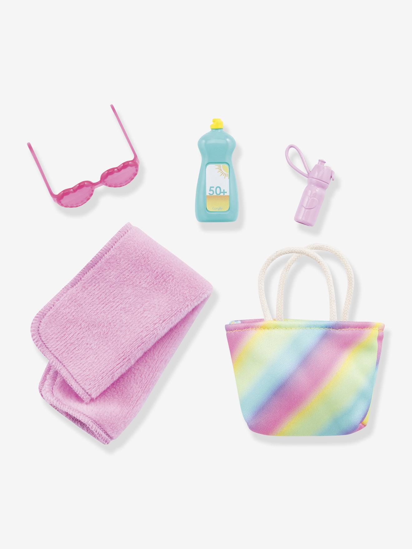 Estojo para boneca Luna para levar à praia.