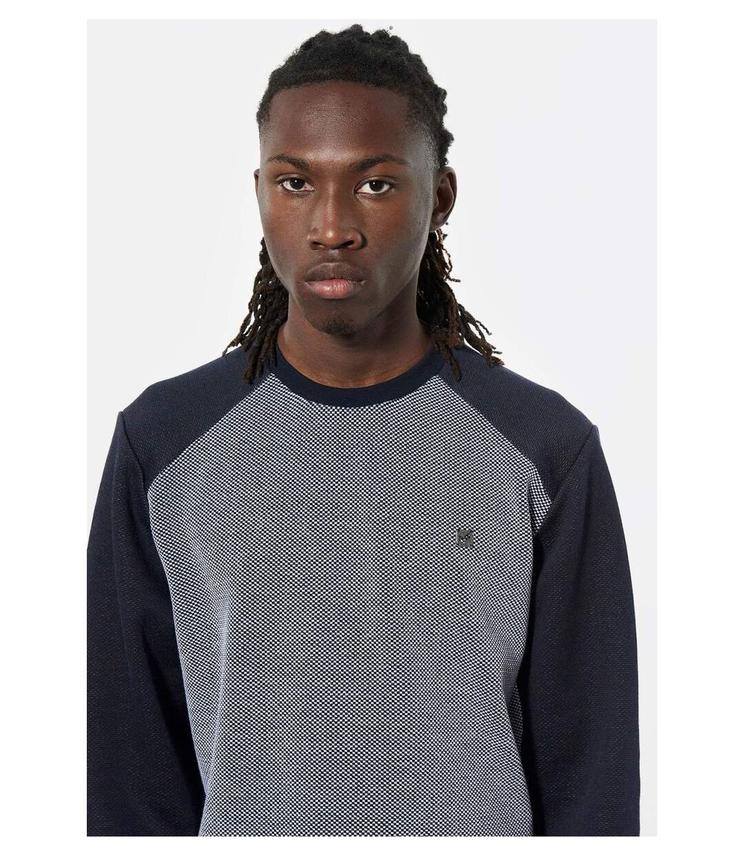Sweat bicolore à logo  -  Kaporal - Homme