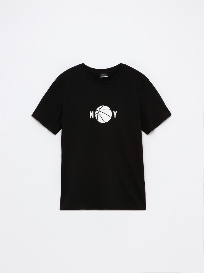 Camiseta estampada - Preta