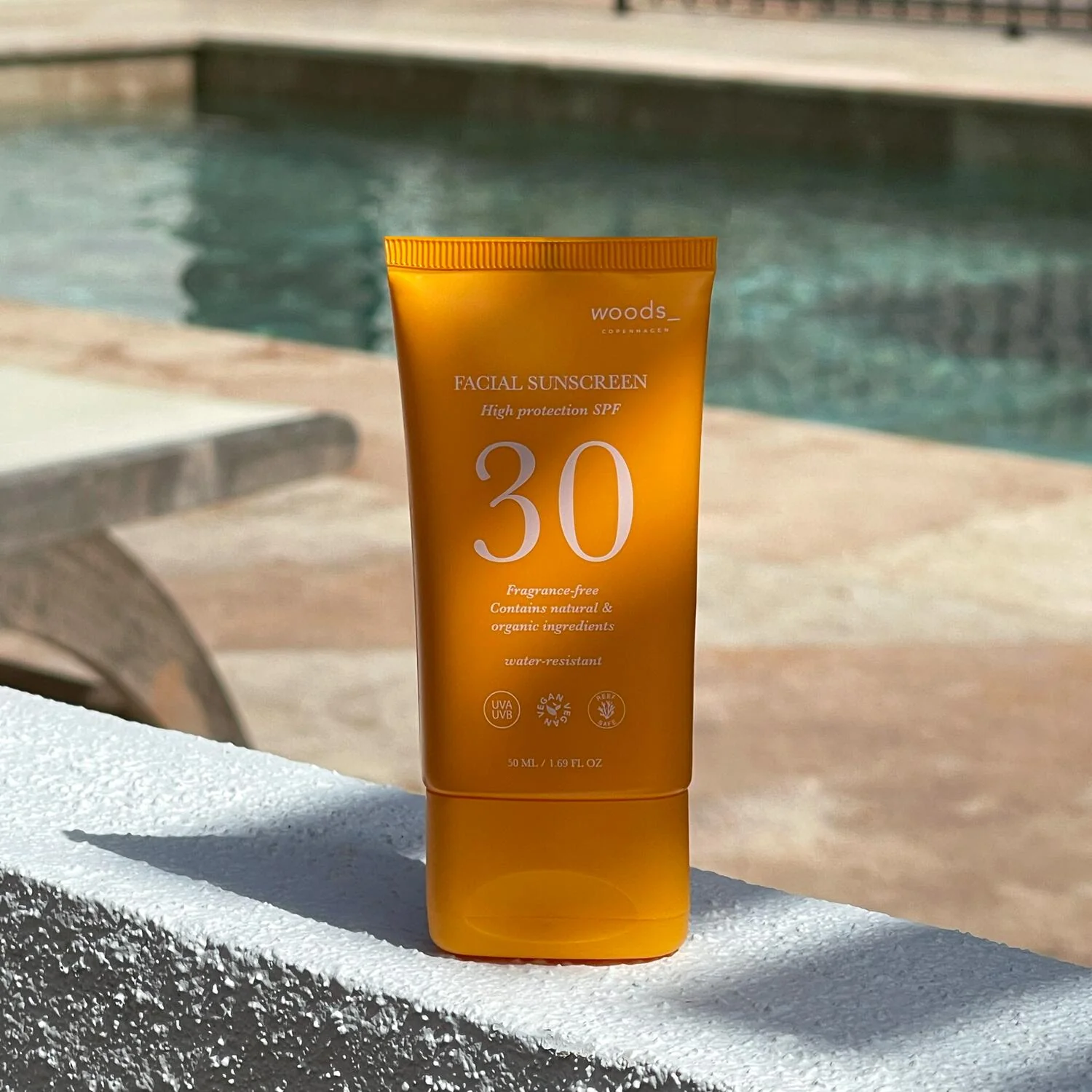 Woods Copenhagen  Facial solcreme SPF30 - 50 ml