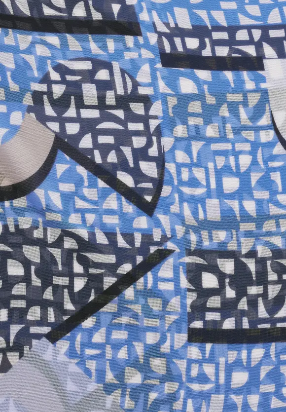 Print Loop - water blue