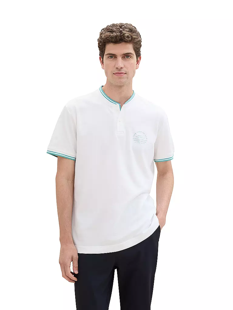 TOM TAILOR Poloshirt  weiss