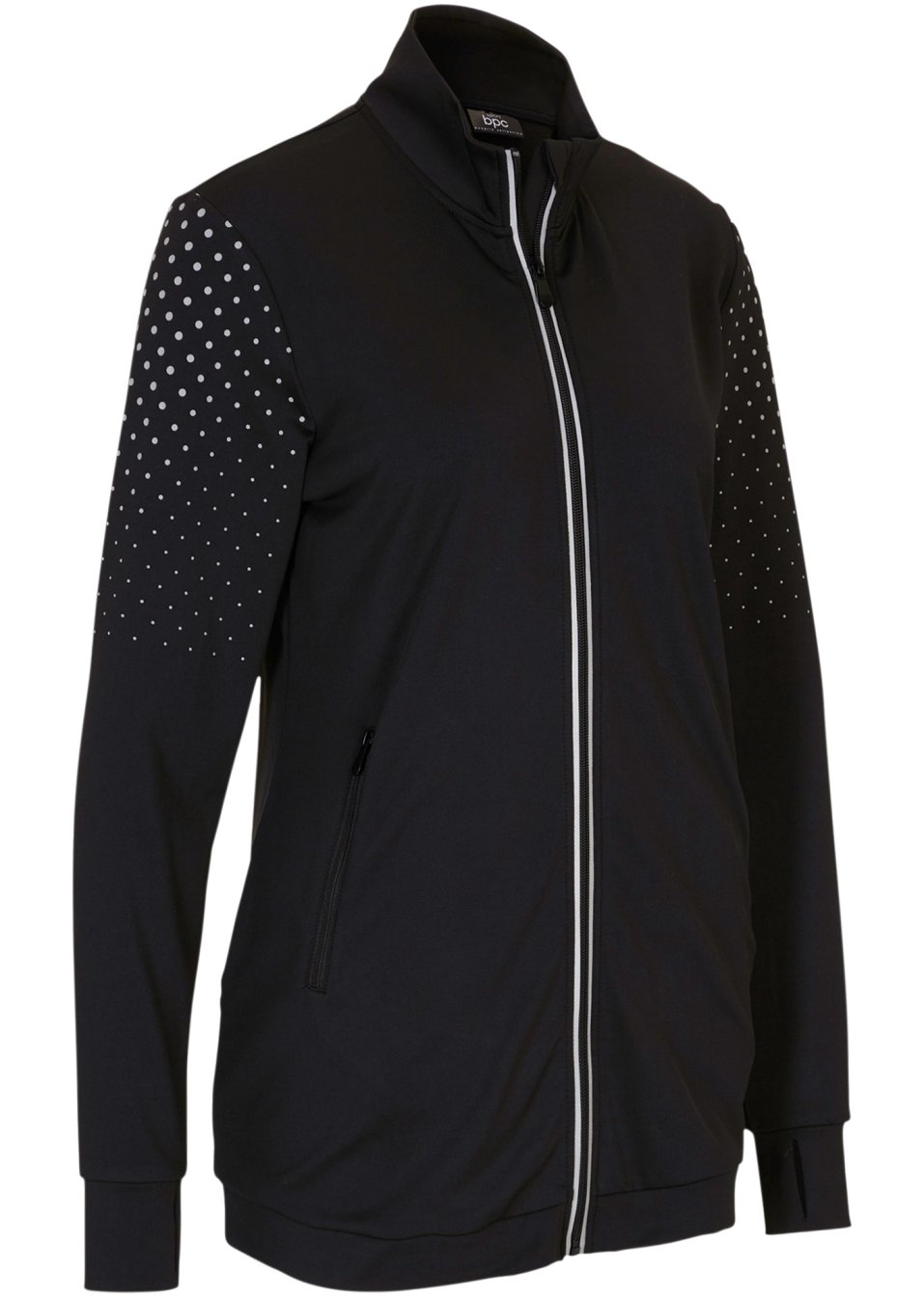 Veste longue thermo avec imprimé réfléchissant