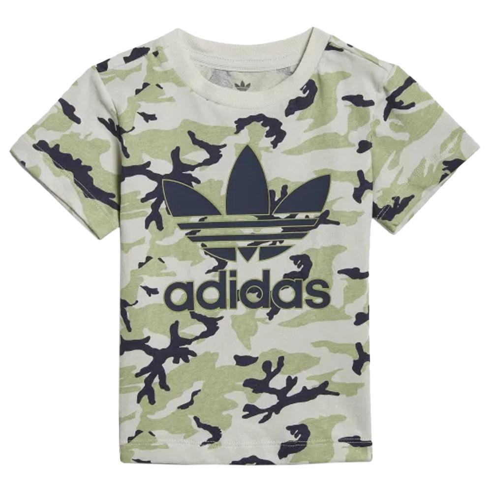 Adidas T-shirt Camouflage Garçon Adidas Camo