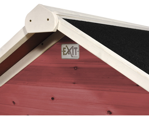 EXIT Loft 100 houten speelhuis, rood