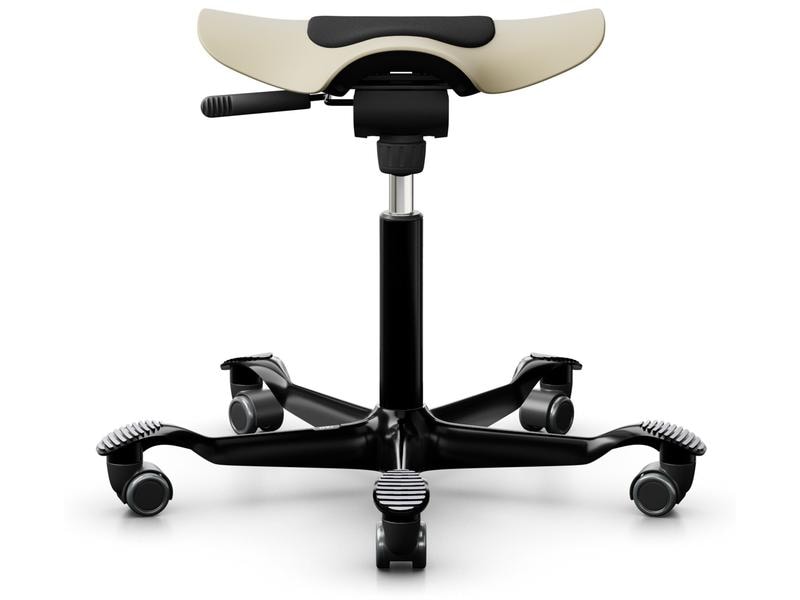 HÅG Bürostuhl Capisco Puls 8001 Sand Höhenverstellbarer, ergonomischer Sitz-Hocker