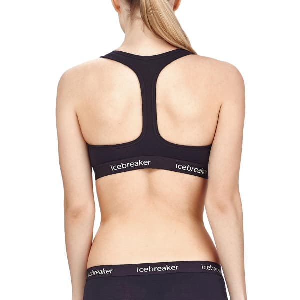 Brassière running ICEBREAKER WMNS SPRITE RACERBACK BRA BLACK
