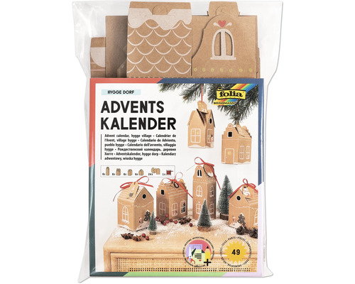 Hygge Village Adventskalender, 49 stuks