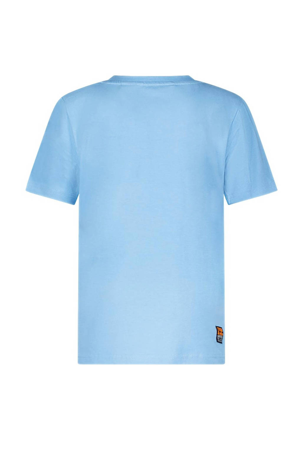 TYGO & vito gestreept T-shirt Toby lichtblauw/donkerblauw