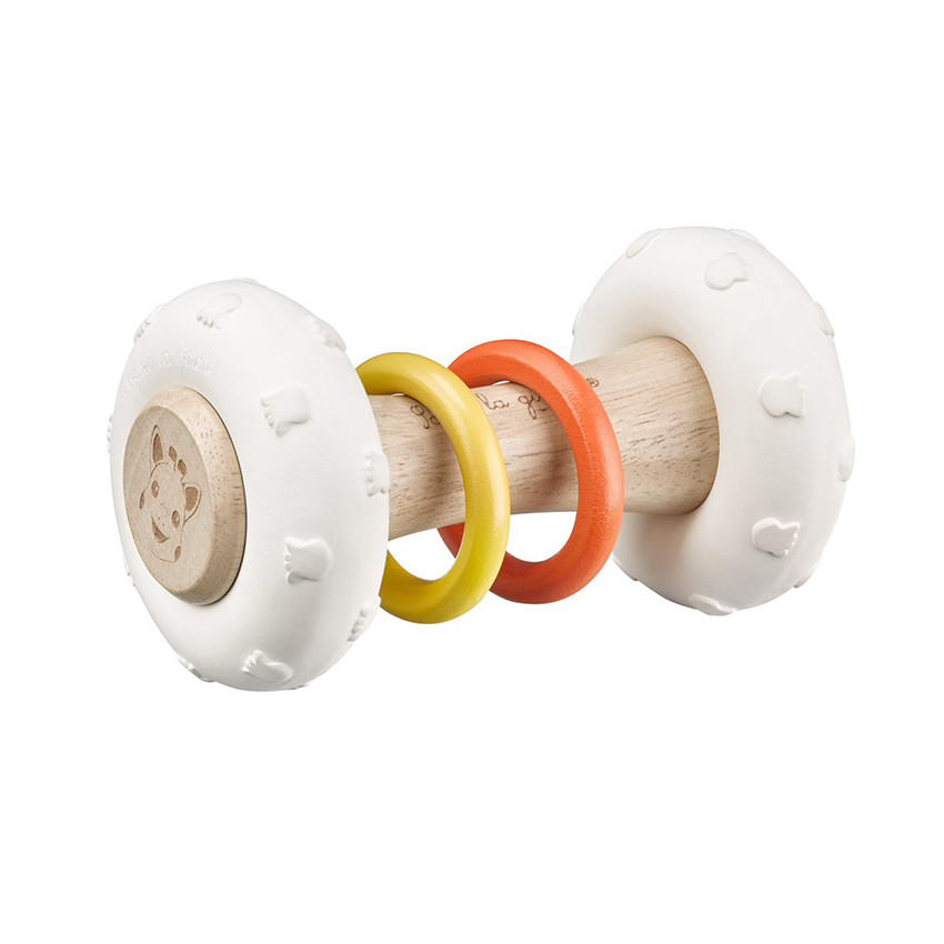 Hochet Totem Rubber Wood - Sophie La Girafe
