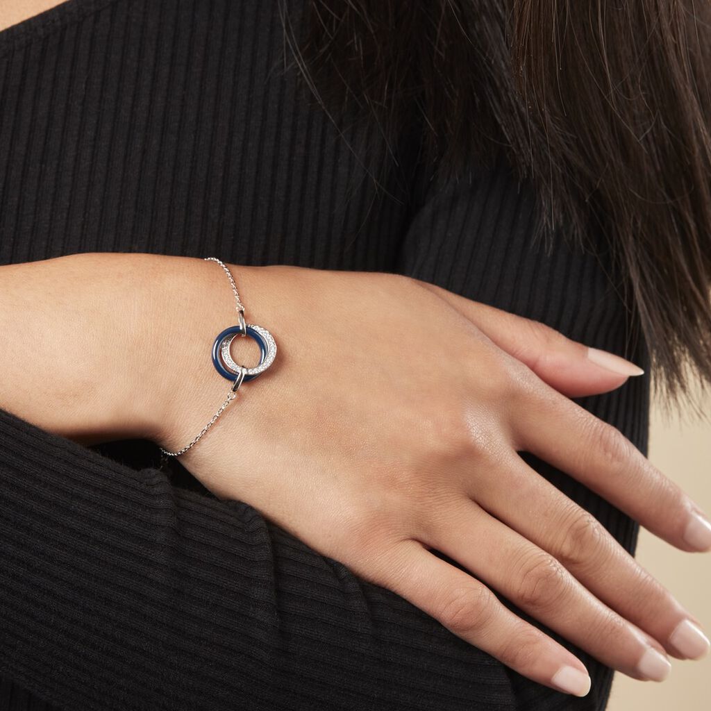 Bracelet Grizzel Argent Céramique Oxyde