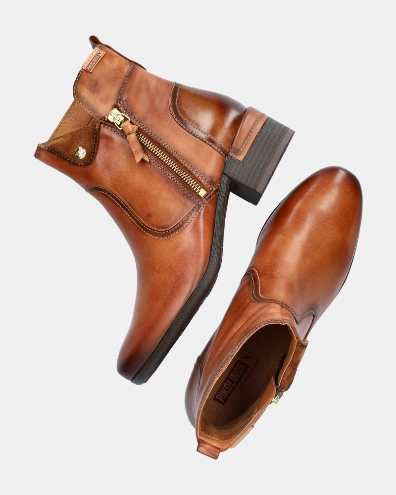 Pikolinos Malaga Rits- & gesloten boots  - cognac